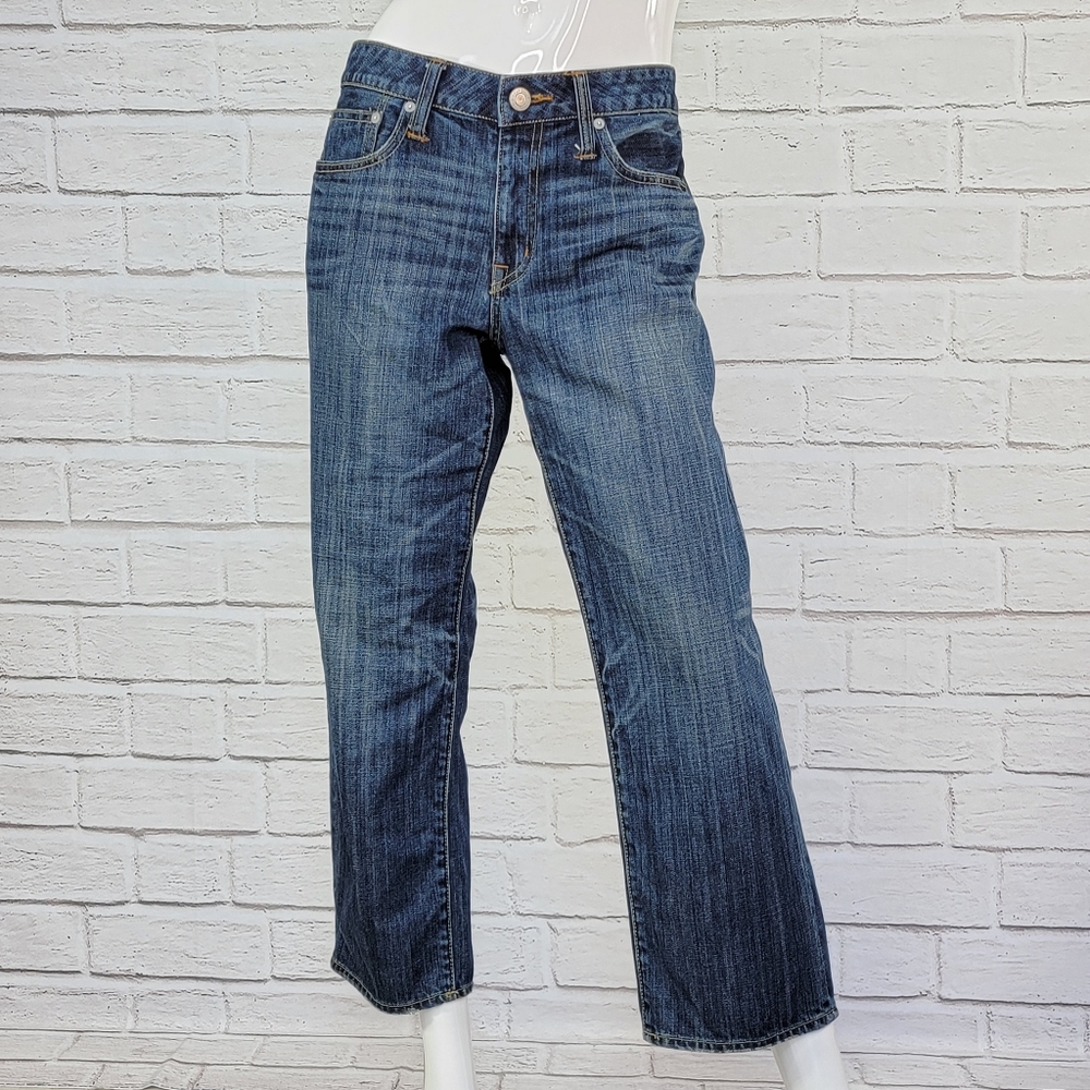 Womens American Eagle Denim Boy Fit Jeans Size:12